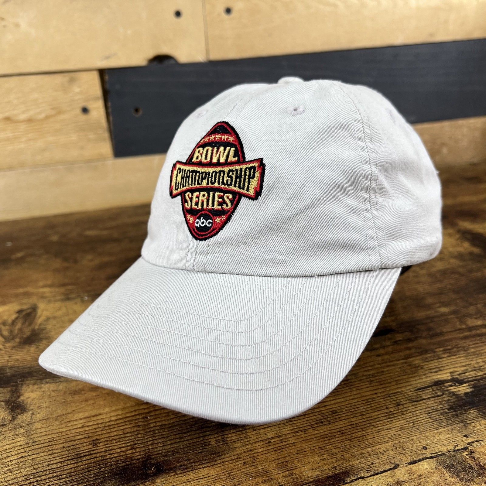 Ncaa Bowl Championship Series Bcs Baseball Cap Hat White Adjustable Strapback